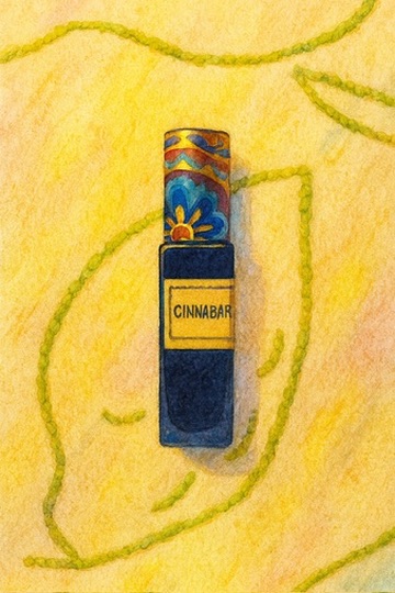 CINNABAR bottle